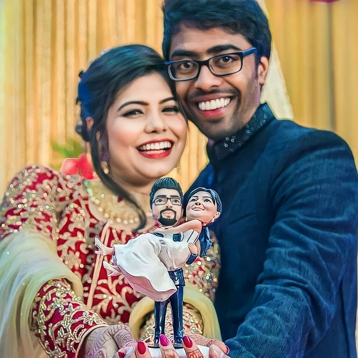 3d Miniature Couple.