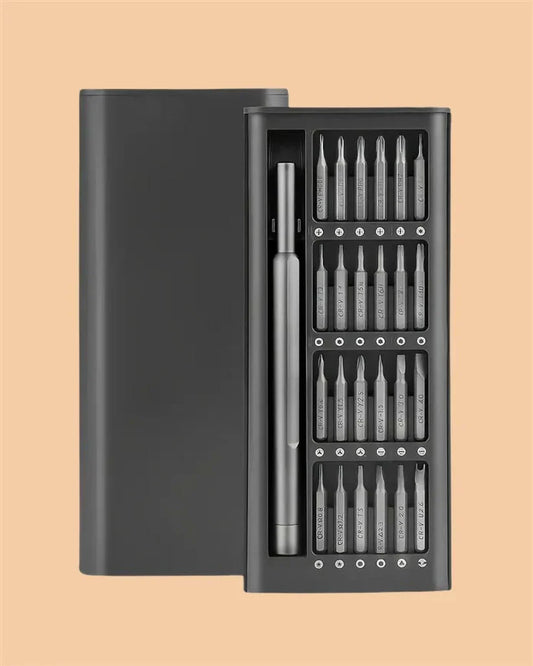24 Pieces Precision Screwdriver Set – Compact Toolkit